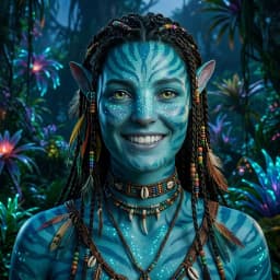 Avatar Na'vi AI image filter