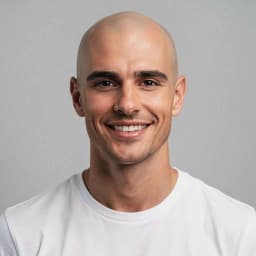 Bald AI image filter