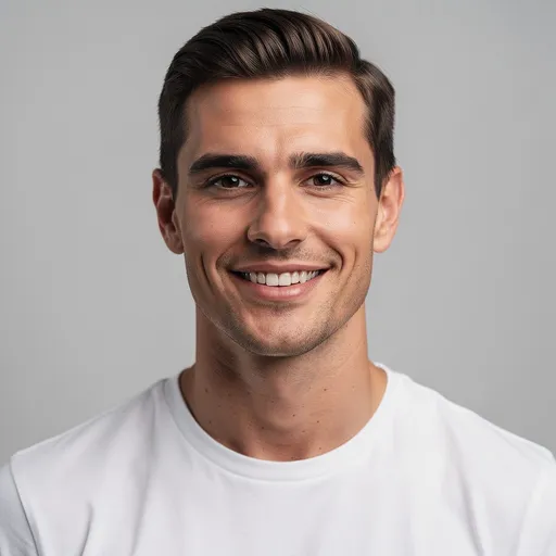 Photo before Muscular AI filter