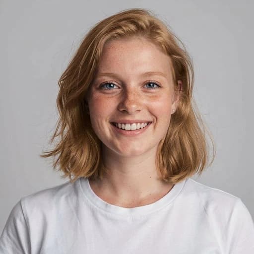 Photo after Blonde Hair AI filter