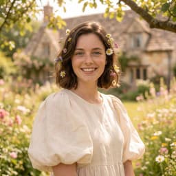 Cottagecore AI image filter