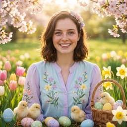 Easter AI image filter
