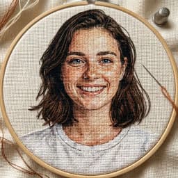 Embroidery AI image filter