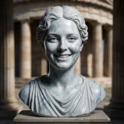 Greek Statue AI image filter