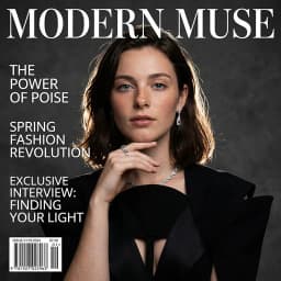 Magazine Cover AI image filter
