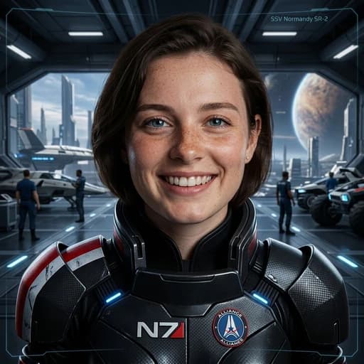 Photo after Mass Effect AI filter