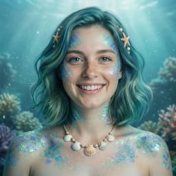 Mermaid AI image filter