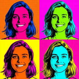 Pop Art AI image filter