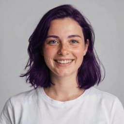 Purple Hair AI image filter