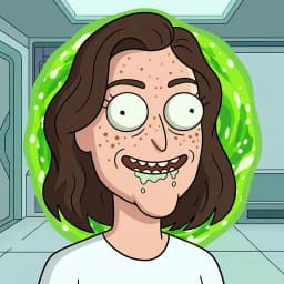 Rick and Morty AI image filter