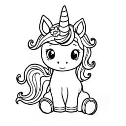 Style Coloring Page for AI Image