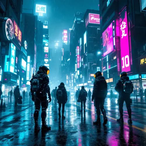 AI Cyberpunk Image