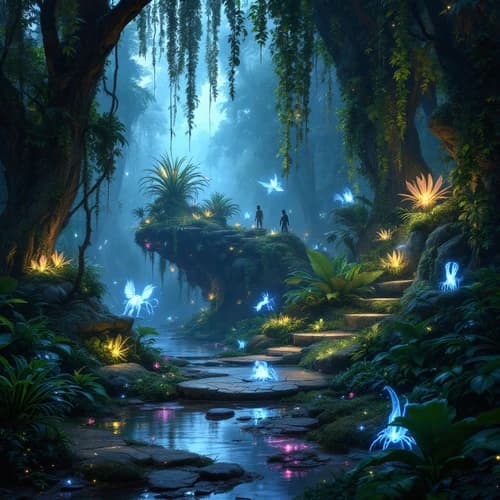 AI Magical Pandora Image