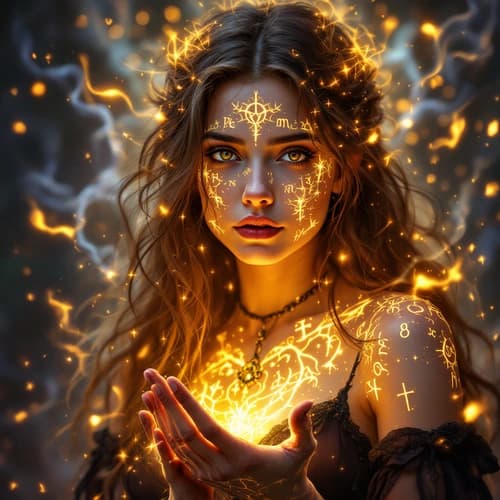 AI Magical Portrait Image