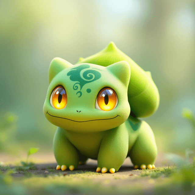 Bulbasaur-Inspired Fakemon: The Tranquil Bud