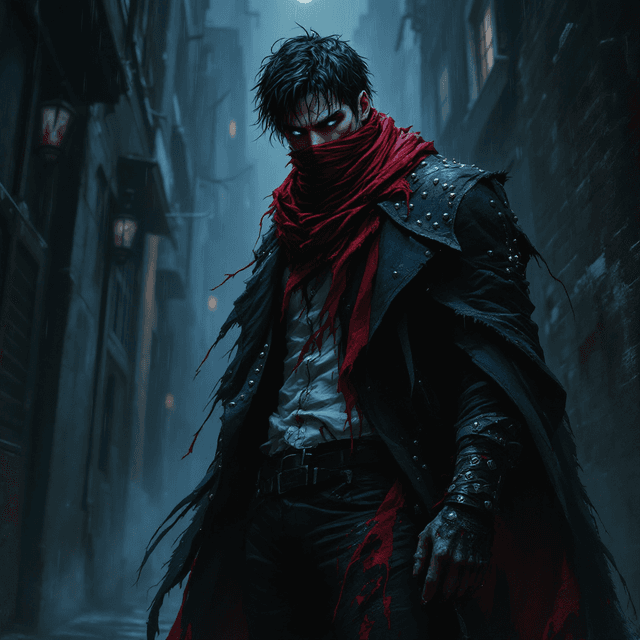 Silent Shadows: The Brooding Antihero