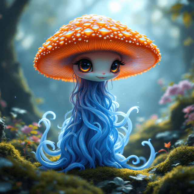 Enchanted Whimsy: A Fantastical Forest Guardian