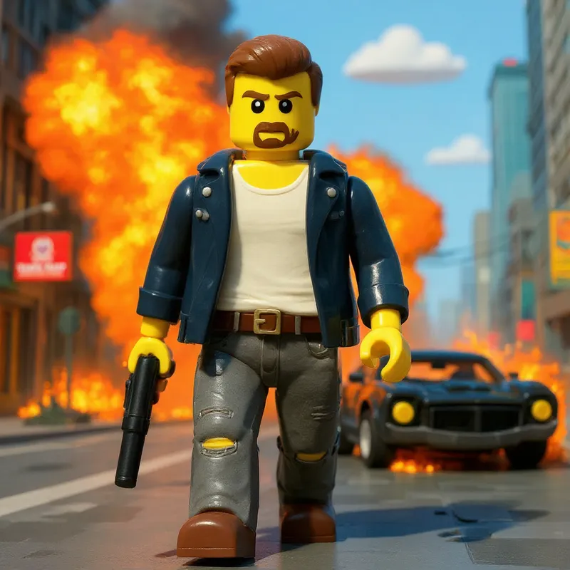 Lego Minifigure generated with LEGO AI Filter – Jun 17, 2025