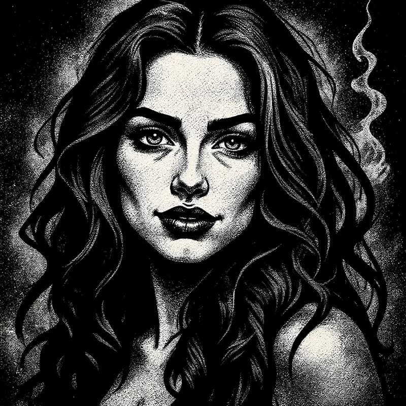 Noir Comic generated with Sin City AI Filter – Jun 19, 2025