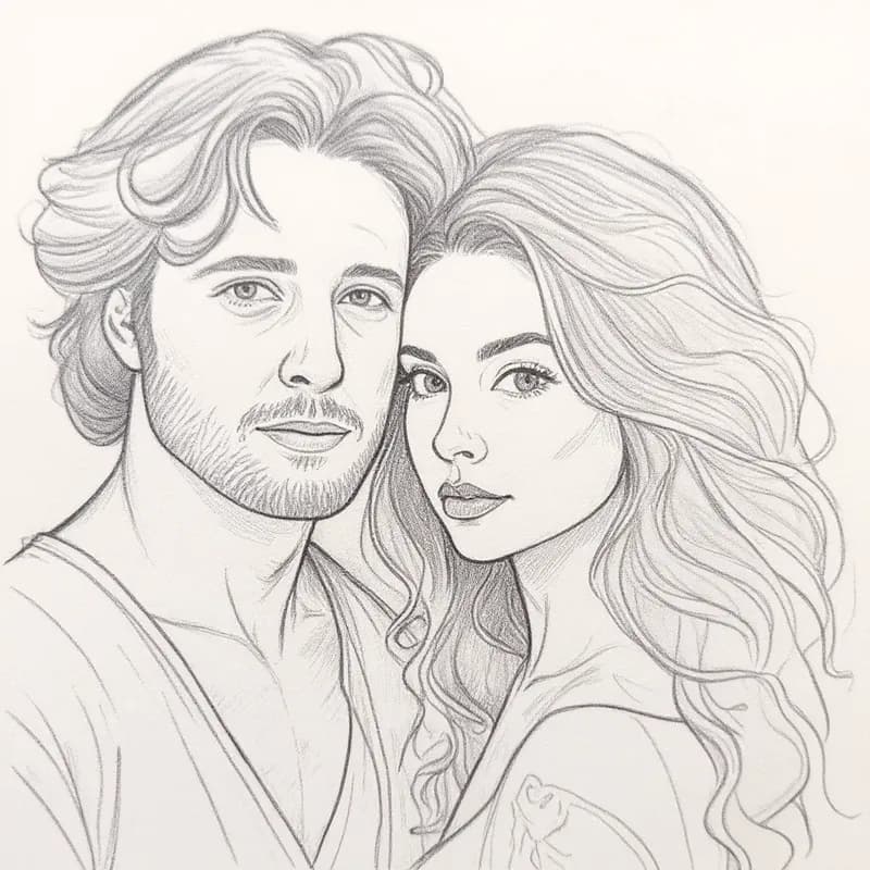 Pencil Drawing generated with Sketch AI Filter – Jul 18, 2025