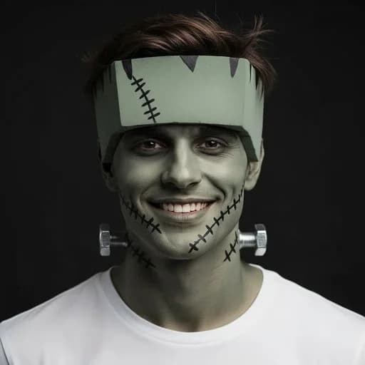 Photo after Frankenstein AI Filter