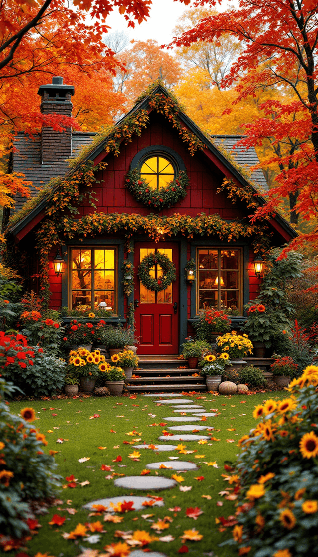 Enchanted Autumn Cottage Retreat