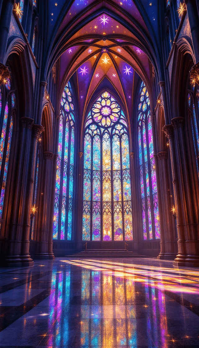 Ethereal Beauty: A Journey Through the Gothic Cathedral