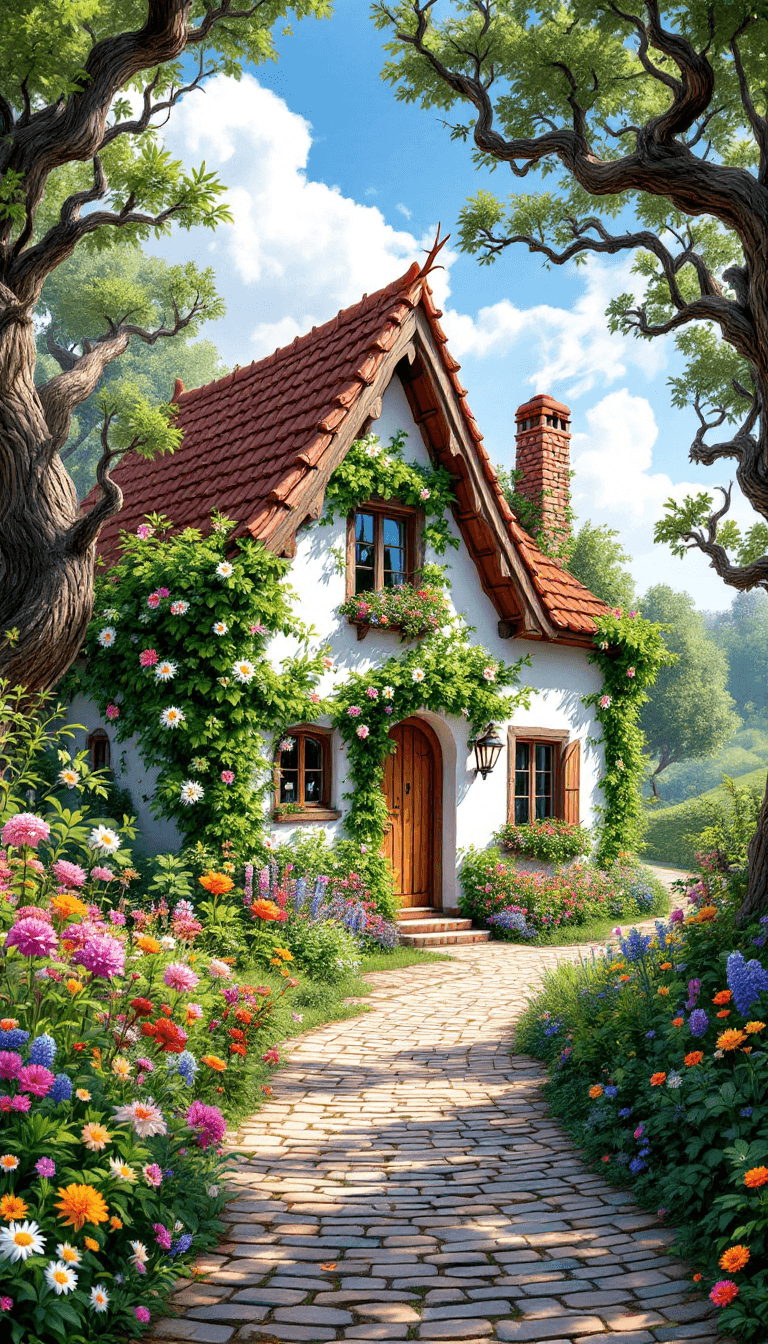 Whimsical Countryside Cottage: A Hidden Gem in Nature