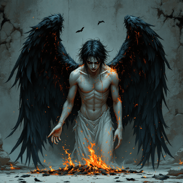 The Fallen Grace: A Tale of a Broken Angel