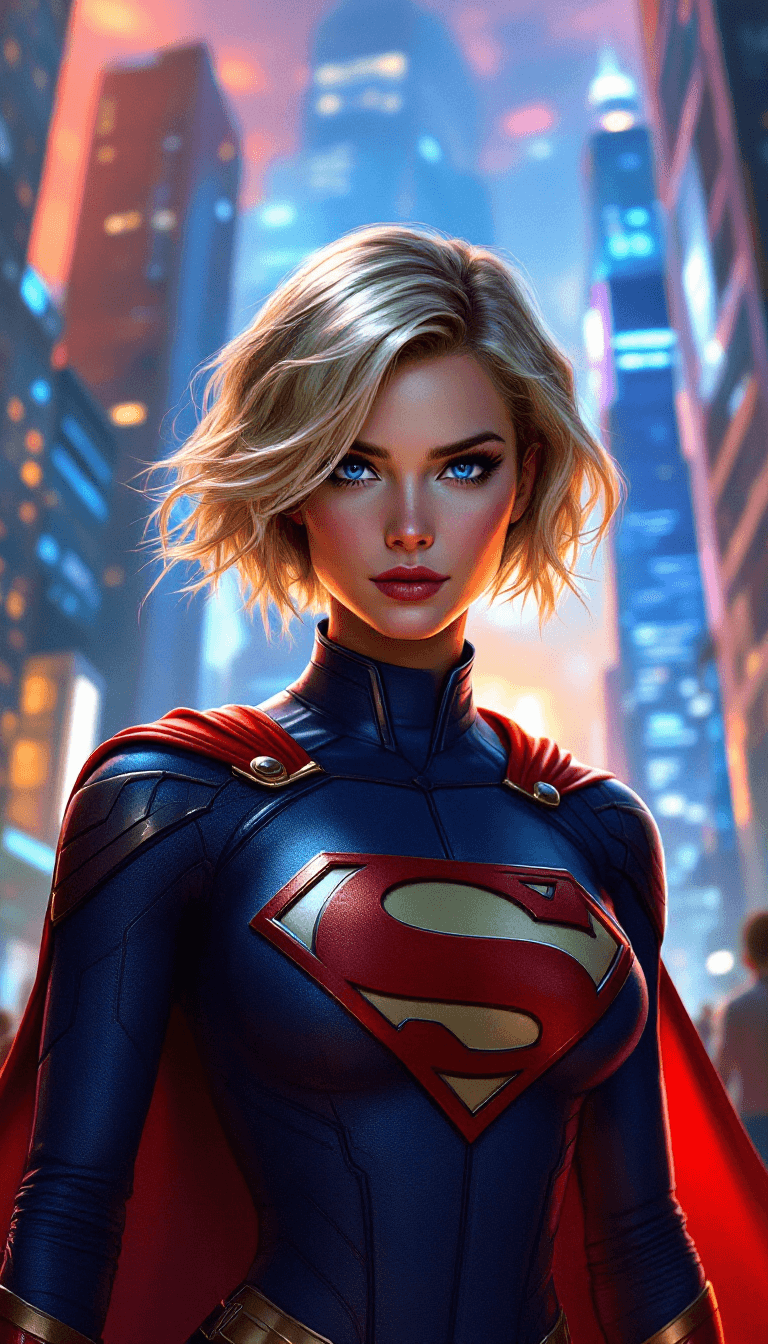 Vanguard of Tomorrow: The Rise of a Superheroine