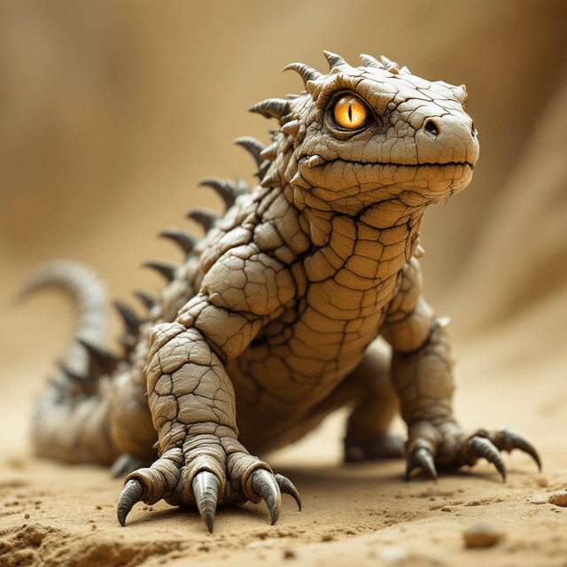 Fossil Fakemon: The Ancient Reptilian Guardian