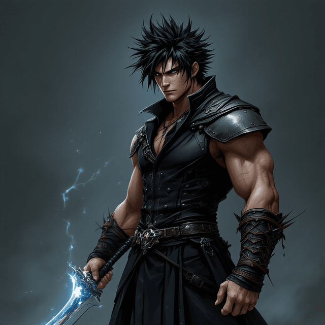 The Dark Blade: A Final Fantasy-Inspired Swordsman