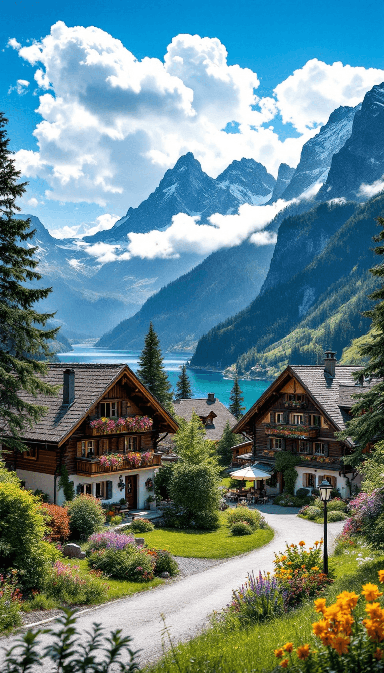 Enchanted Retreat: Picturesque Chalet Homes Amidst Nature's Splendor