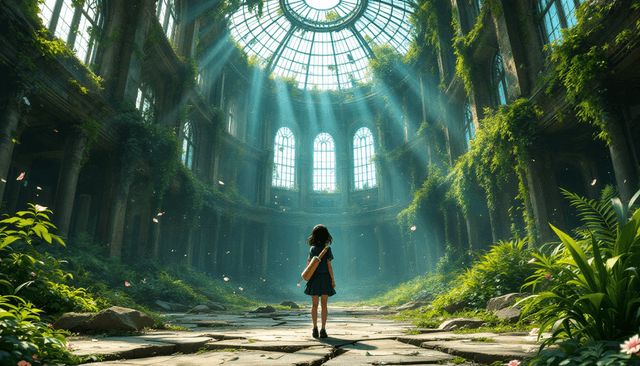 Echoes of Solitude: A Cinematic Anime Adventure