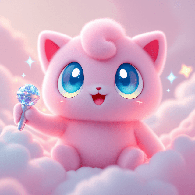 Introducing Jigglypuff's Newest Cousin: Cheerful Micropuff!