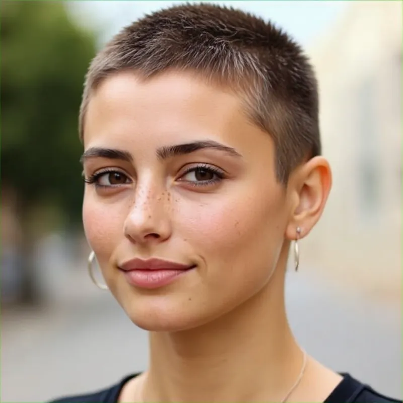 Buzz Cut Style generated with Buzz Cut Hair AI Filter – Jul 15, 2025