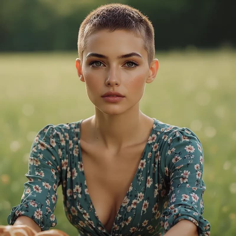 Buzz Cut Style generated with Buzz Cut Hair AI Filter – Jul 15, 2025