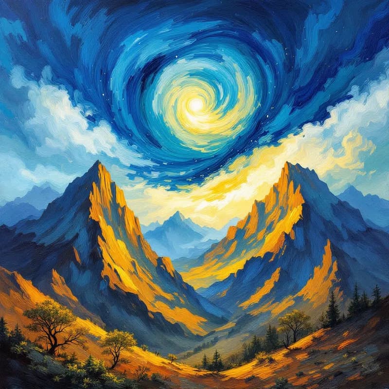 Van Gogh image generated with Van Gogh AI Image Generator – Apr 23, 2025