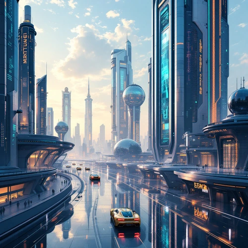 Style Futuristic for AI Image